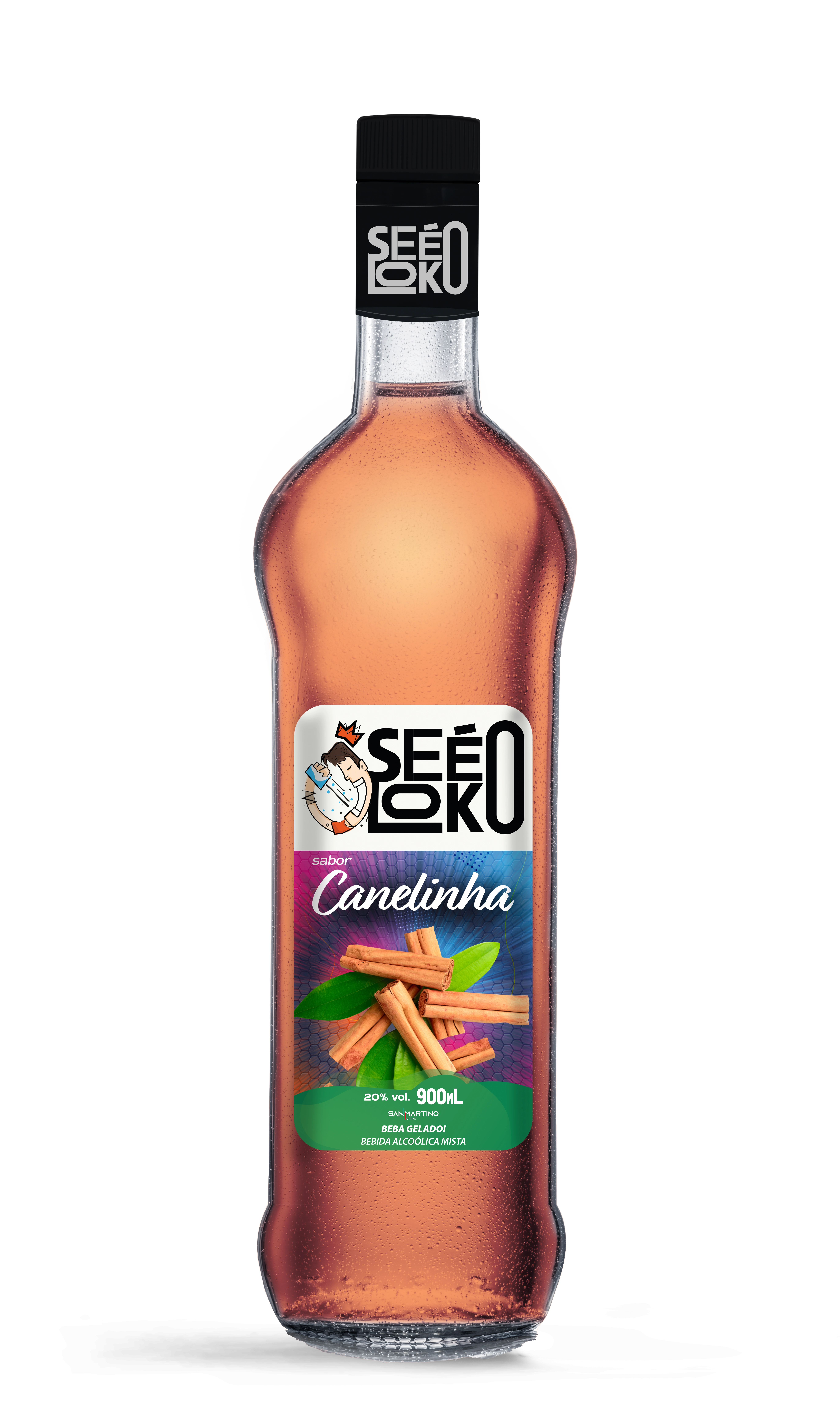 Bebida Mista Seeloko Canelinha 900ml