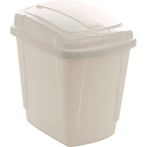 Lixeira Mb Click Branca 4,5lts