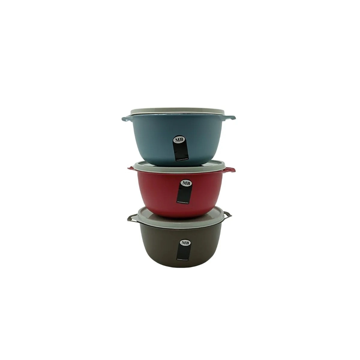 Pote De Plastico 500ml Red Color