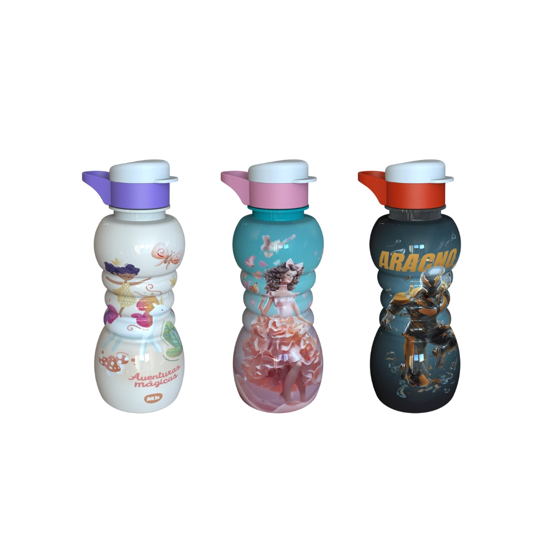 Squeeze M B Infantil 350ml Fabulas