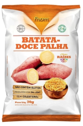 Batata Doce Palha Fhom Pacote 70g