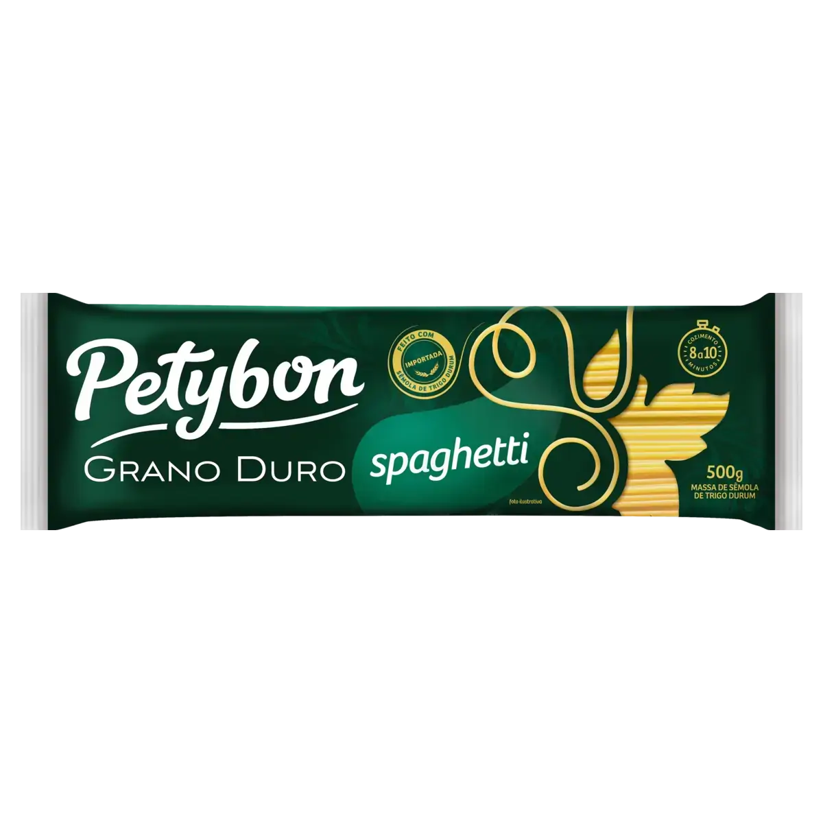 Macarrão De Sêmola Grano Duro Spaghetti Petybon Pacote 500g