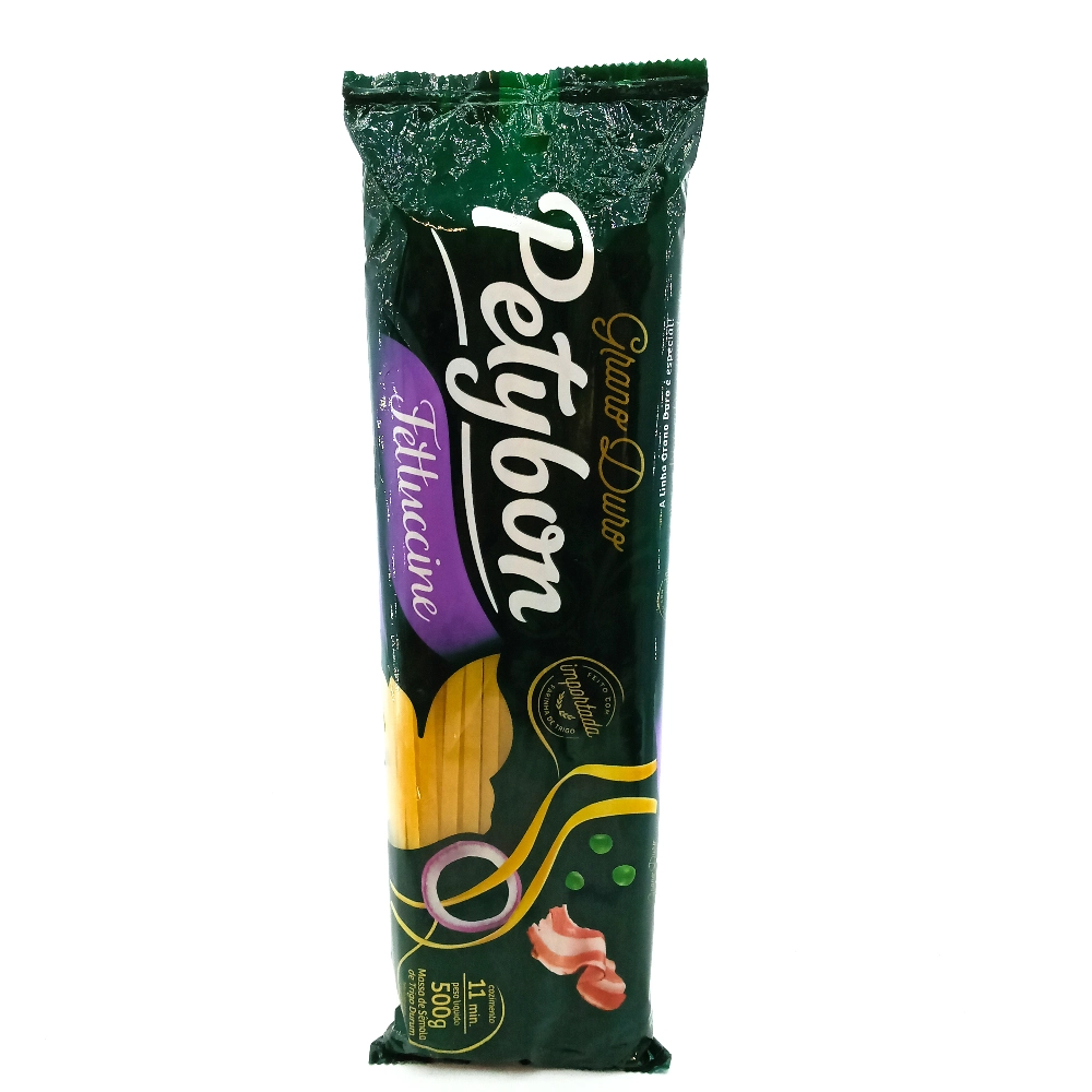 Macarrão De Sêmola De Trigo Grano Duro Fettuccine Petybon Pacote 500g