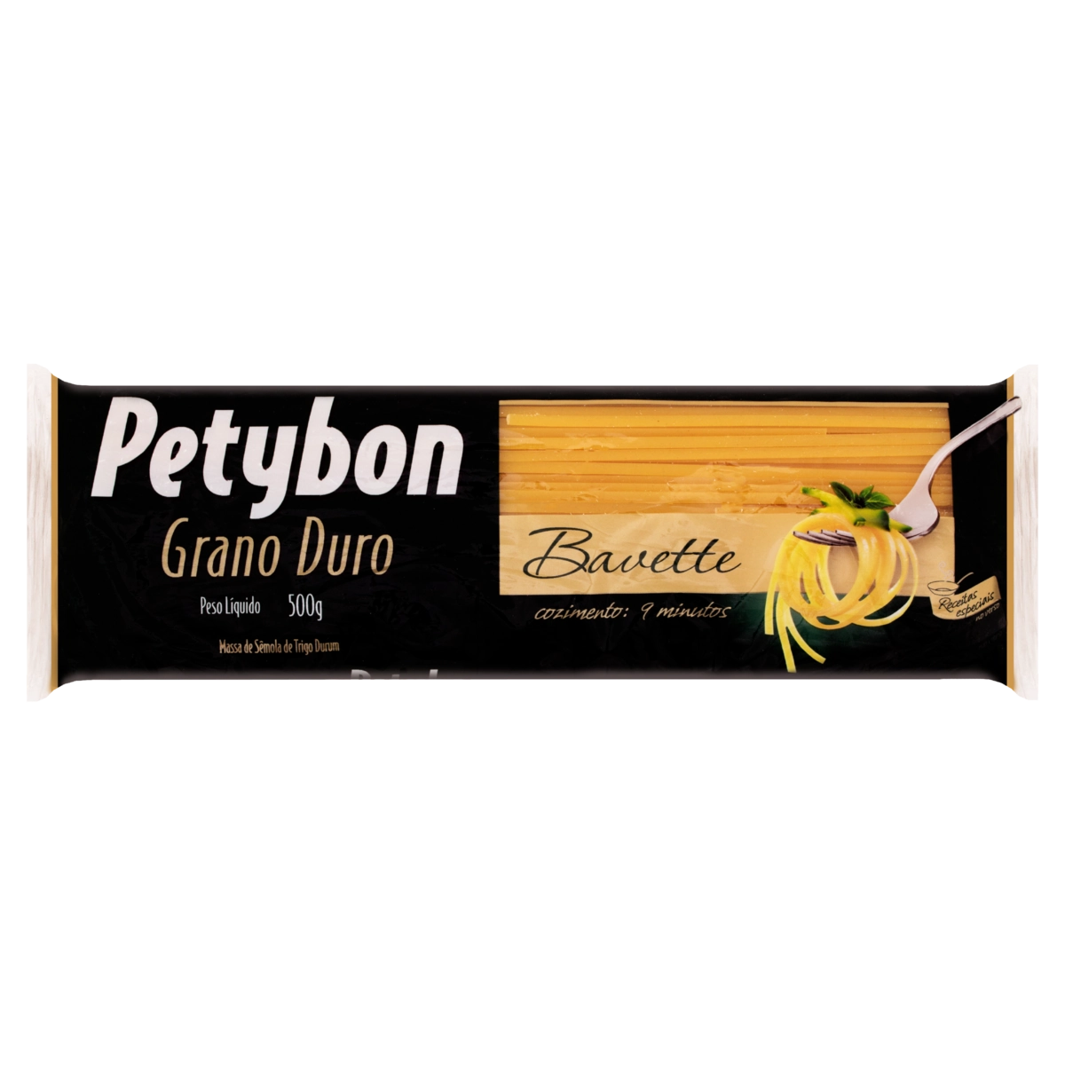 Macarrão De Sêmola Grano Duro Bavette Petybon Pacote 500g