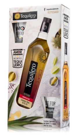 Tequilerro Del Leste 720ml E 2copos