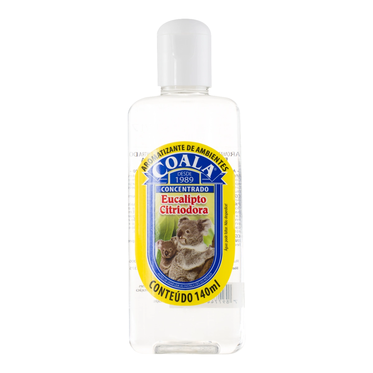 Aromatizante De Ambiente Concentrado Eucalipto Citriodora Coala Frasco 140ml