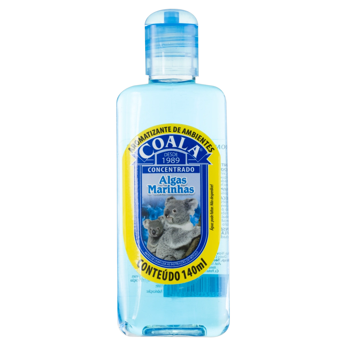 Aromatizante De Ambiente Concentrado Algas Marinhas Coala Frasco 140ml