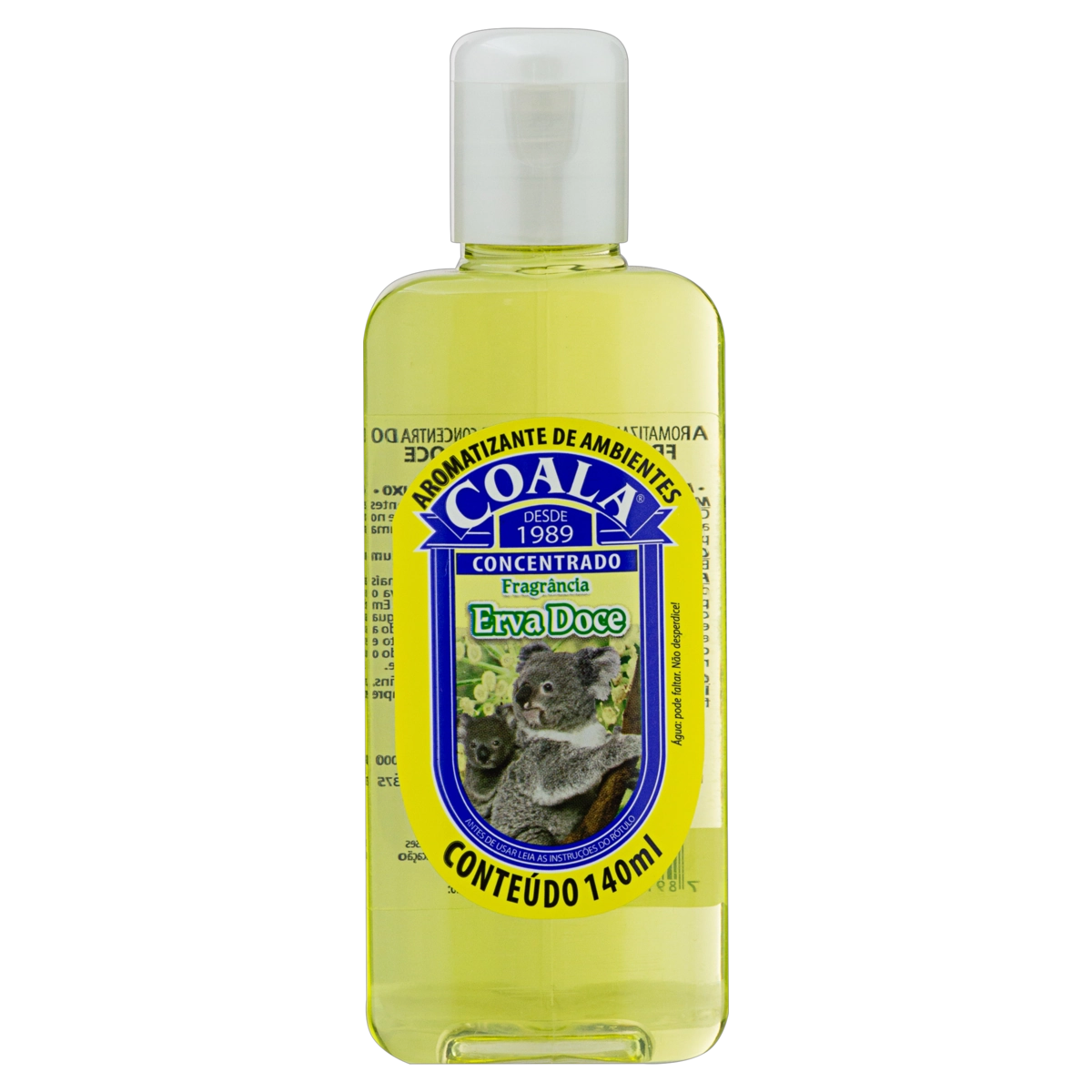 Aromatizante De Ambiente Concentrado Erva Doce Coala Squeeze 140ml