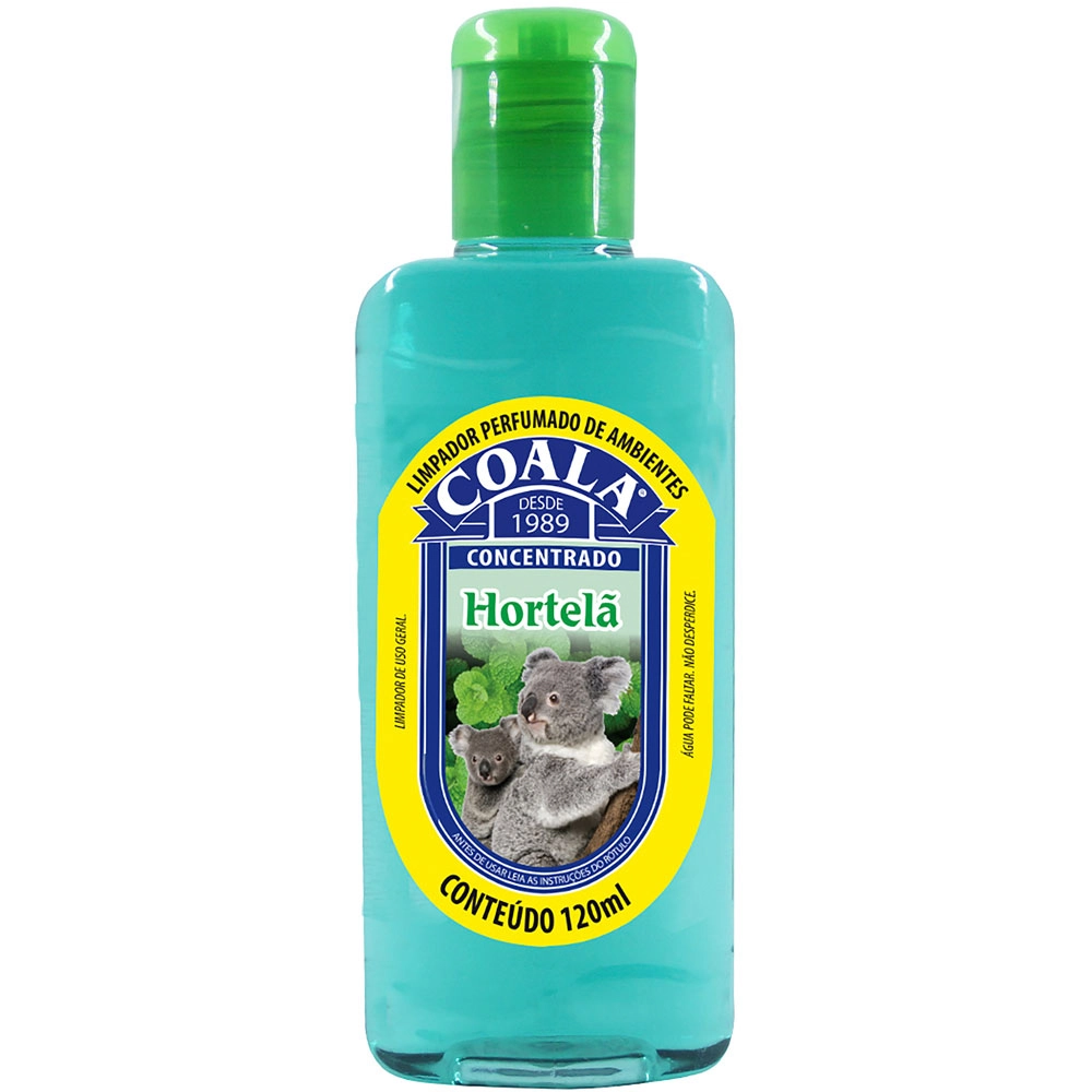 Limpador Perfumado Concentrado Hortelã Coala Squeeze 120ml