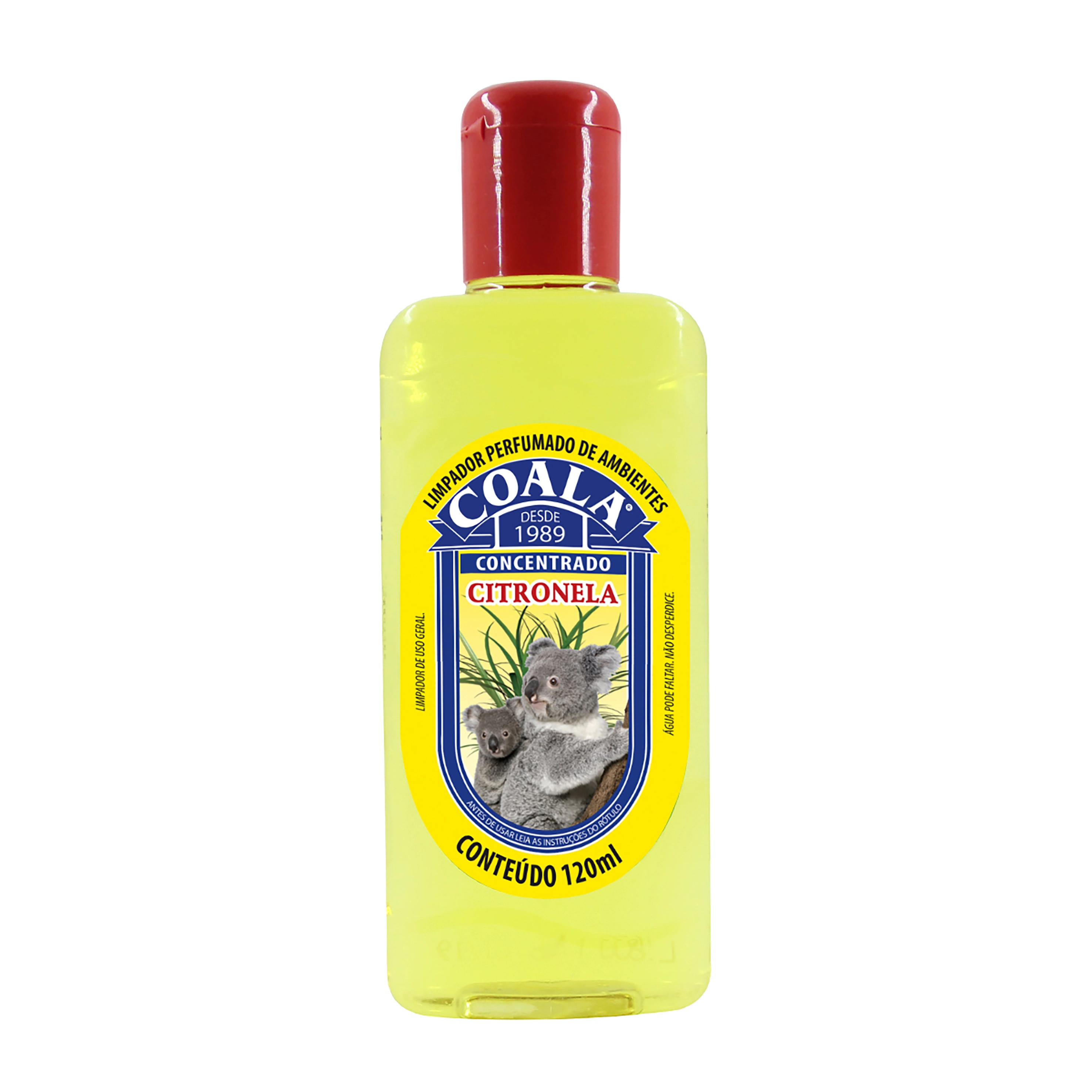 Limpador Perfumado Concentrado Citronela Coala Squeeze 120ml