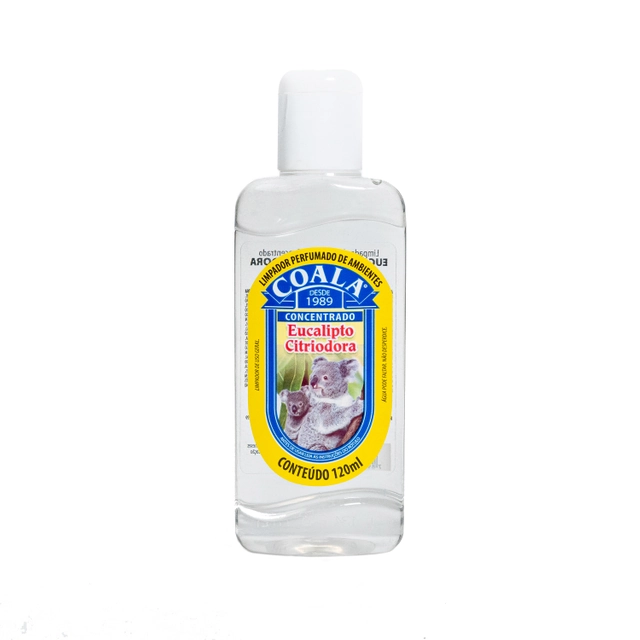 Limpador Perfumado Concentrado Eucalipto Citriodora Coala Squeeze 120ml