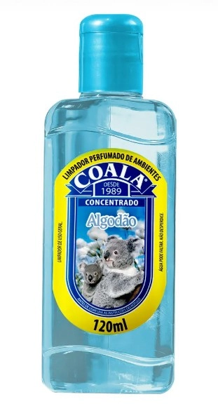Limpador Perfumado Concentrado Algodão Coala Squeeze 120ml