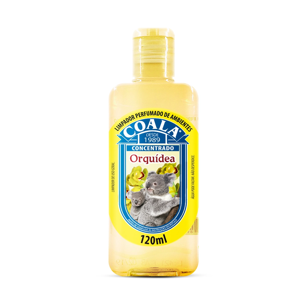 Limpador Perfumado Concentrado Orquídea Coala Squeeze 120ml