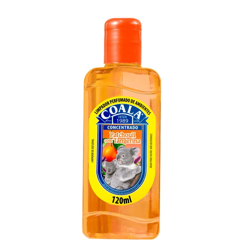 Aromat Amb Conc Coala 120ml Patchouli C/ Tangerina