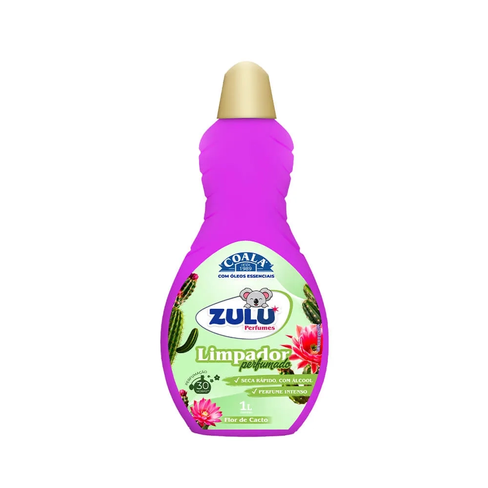 Limpador Perf.zulu Coala 1l Flor De Cacto