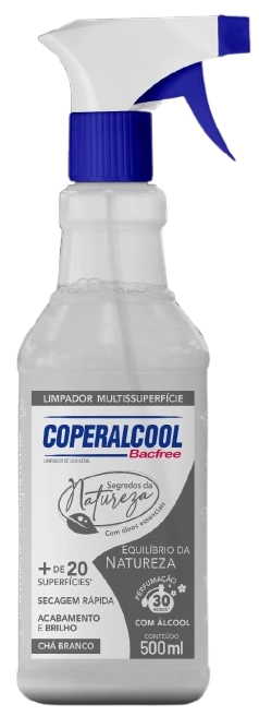 Limp Multissuperfice Coperalcool Natureza Cha Branco 500ml