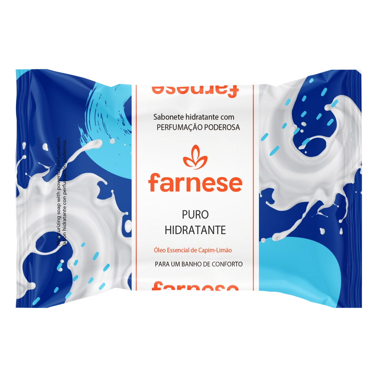 Sabonete Barra Puro Hidratante Farnese Flow Pack 180g
