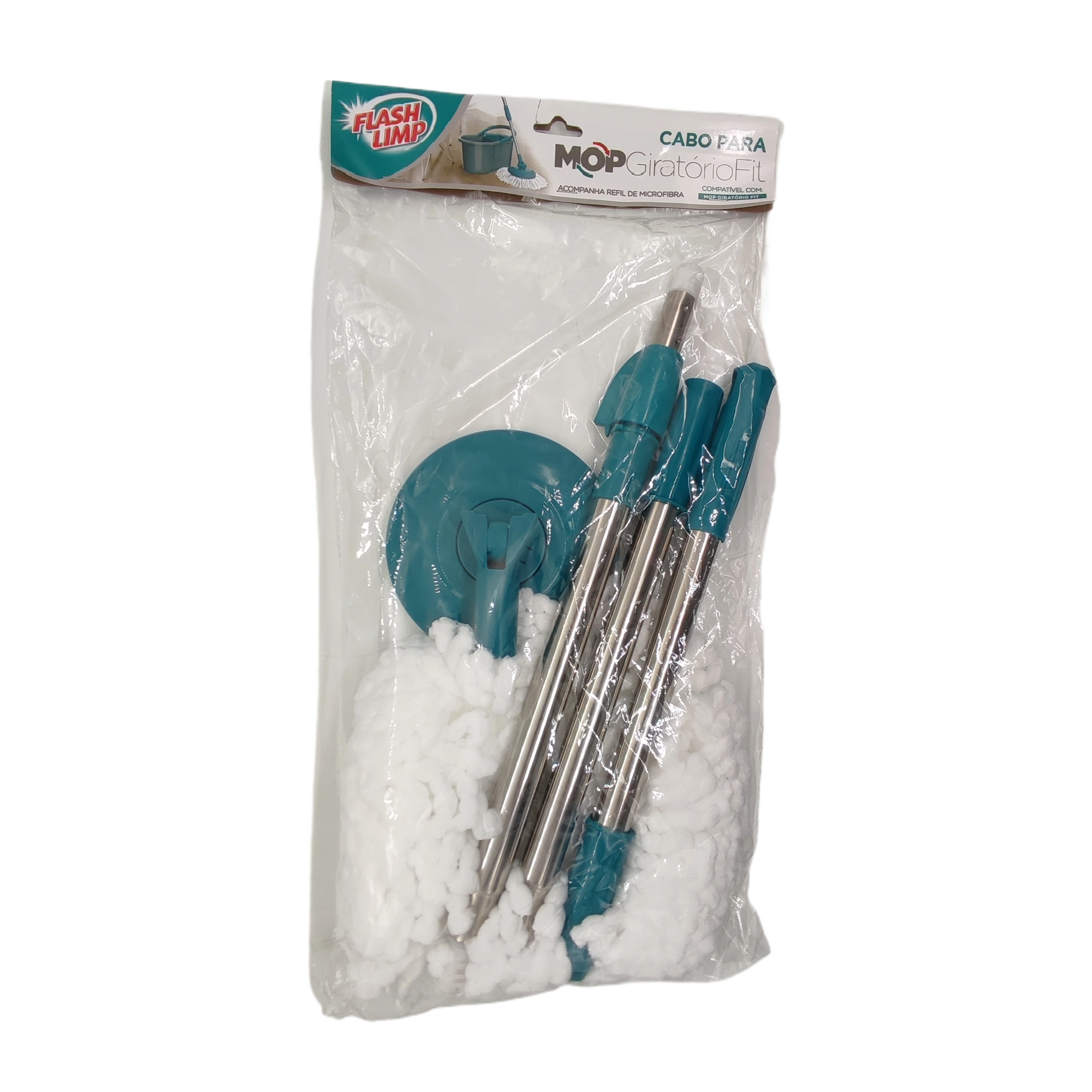 Cabo P/mop Flash Limp Giratorio Fit