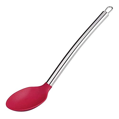 Colher P/arroz Euro De Silic.c/cabo Inox