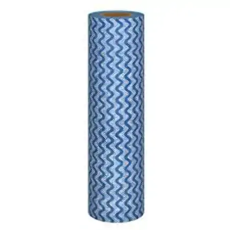 Pano Flash Limp Multiuso Rolo C/25 Azul 21x29cm Ref.flp4571 Un