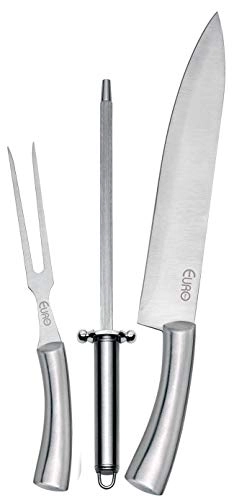 Conjunto Para Churrasco Inox 3 Peças