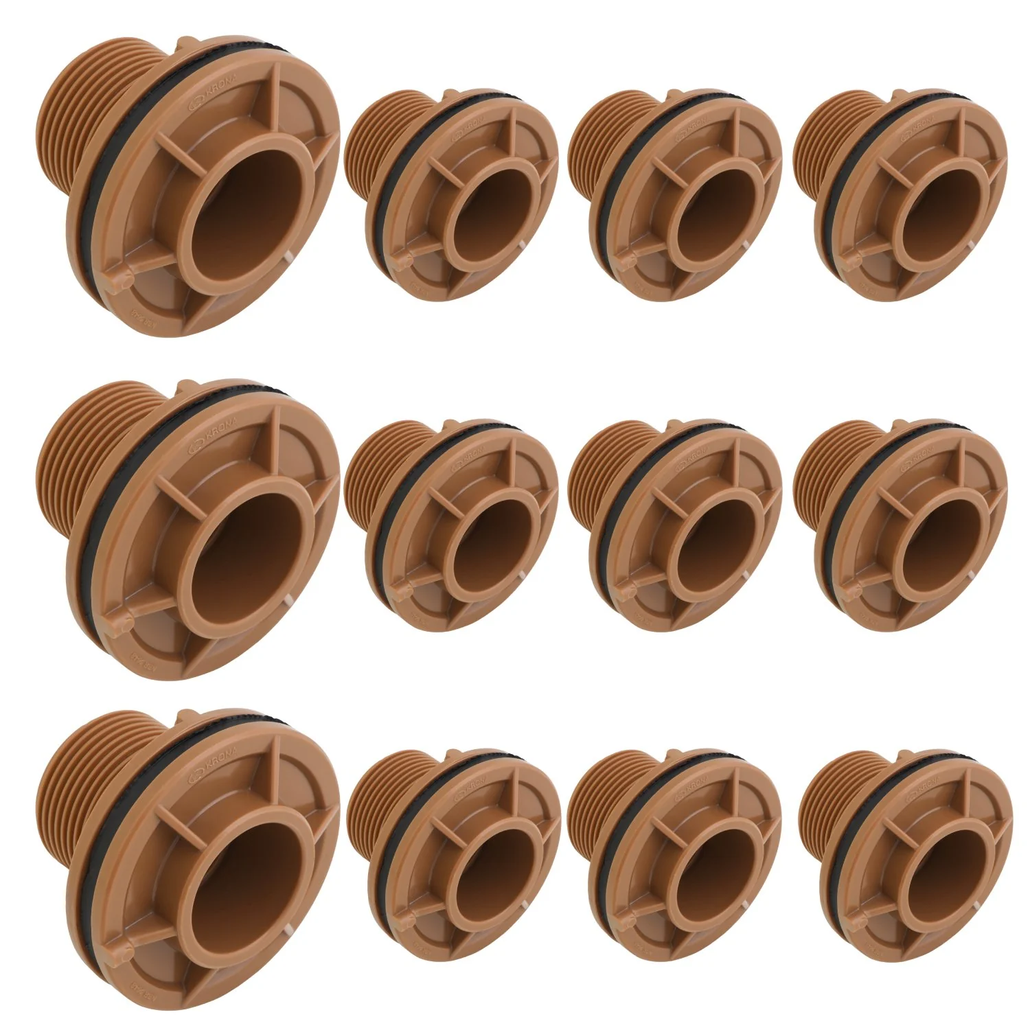 Adaptador Flange Caixa D água Soldável Krona 25mm 12 Peças