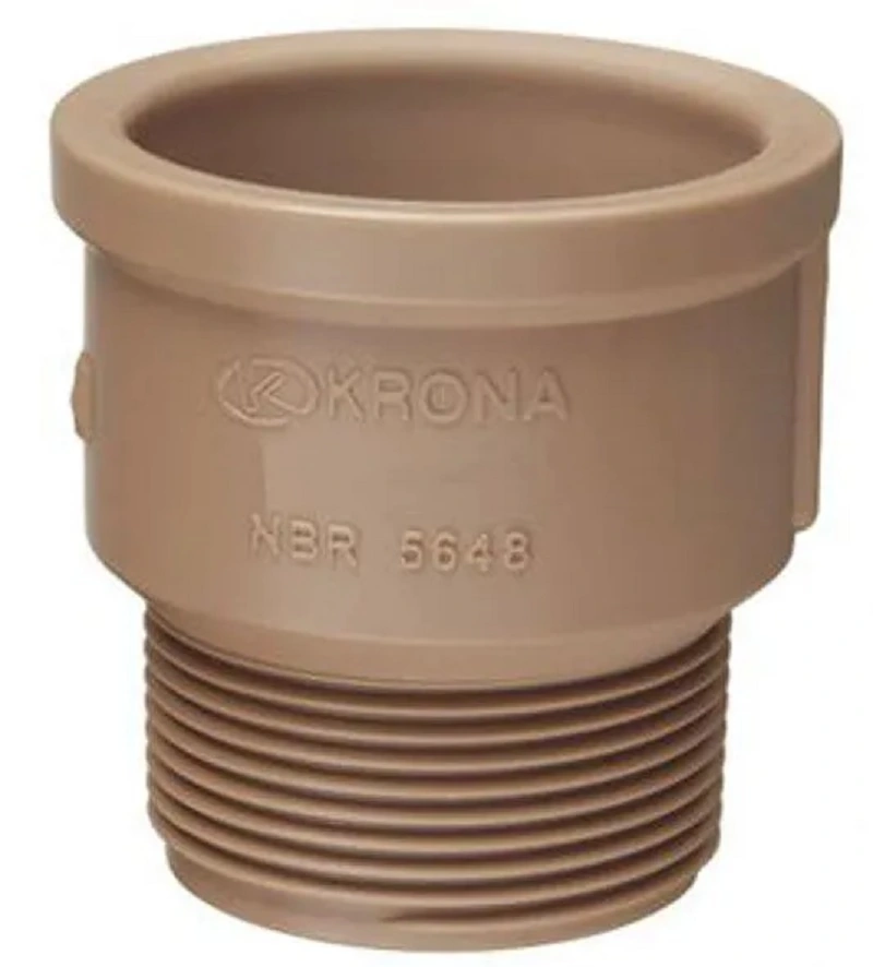 Adaptador Curto Marrom 20x1/2 Lr Krona Pct 0330