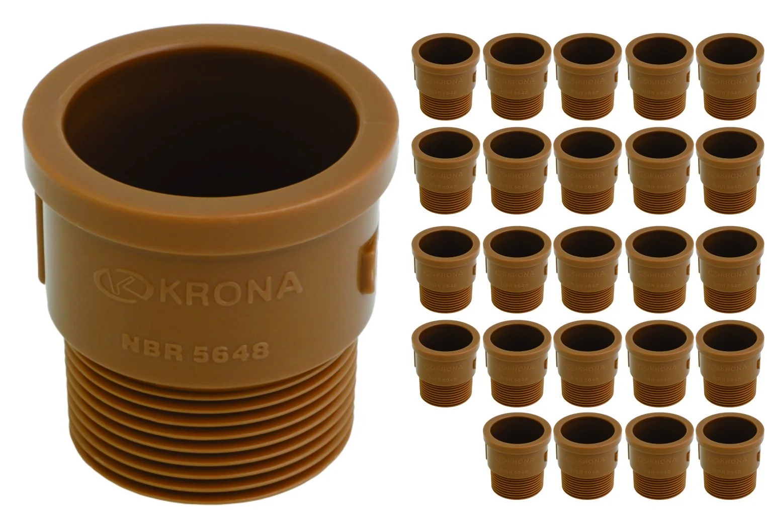 Adaptador Curto Soldável 32mm X 1 25 Peças Krona