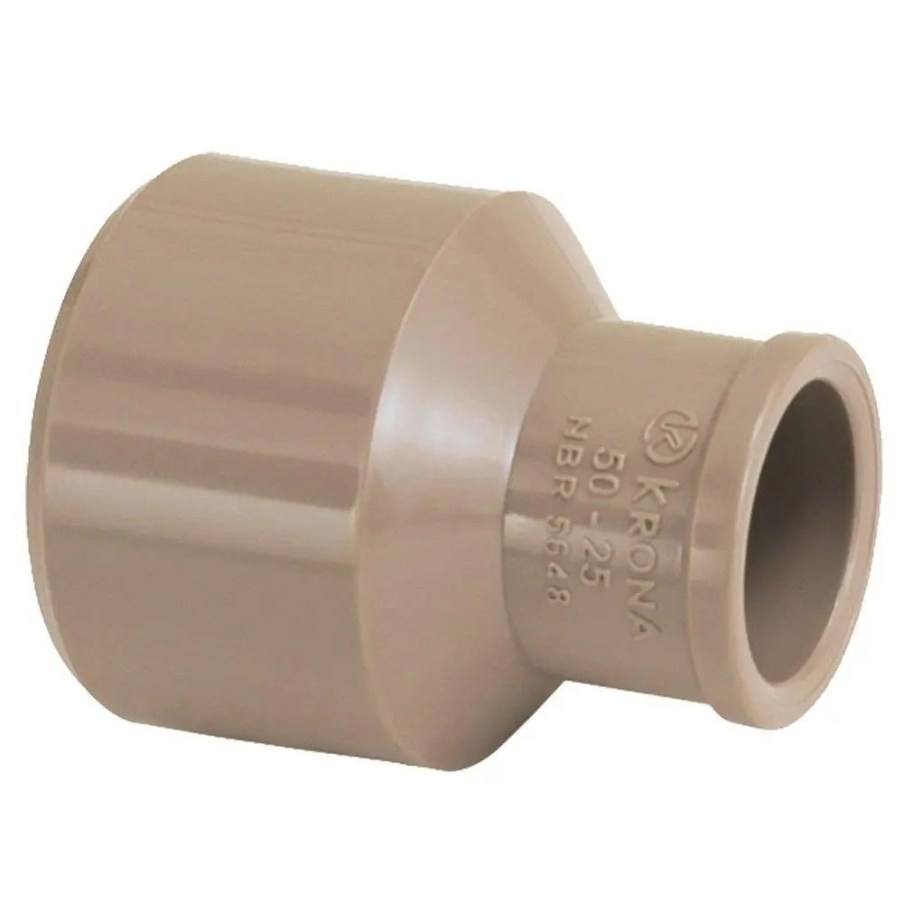 Bucha Redução 40mm X 25mm Soldável Longa 10 Peças Krona