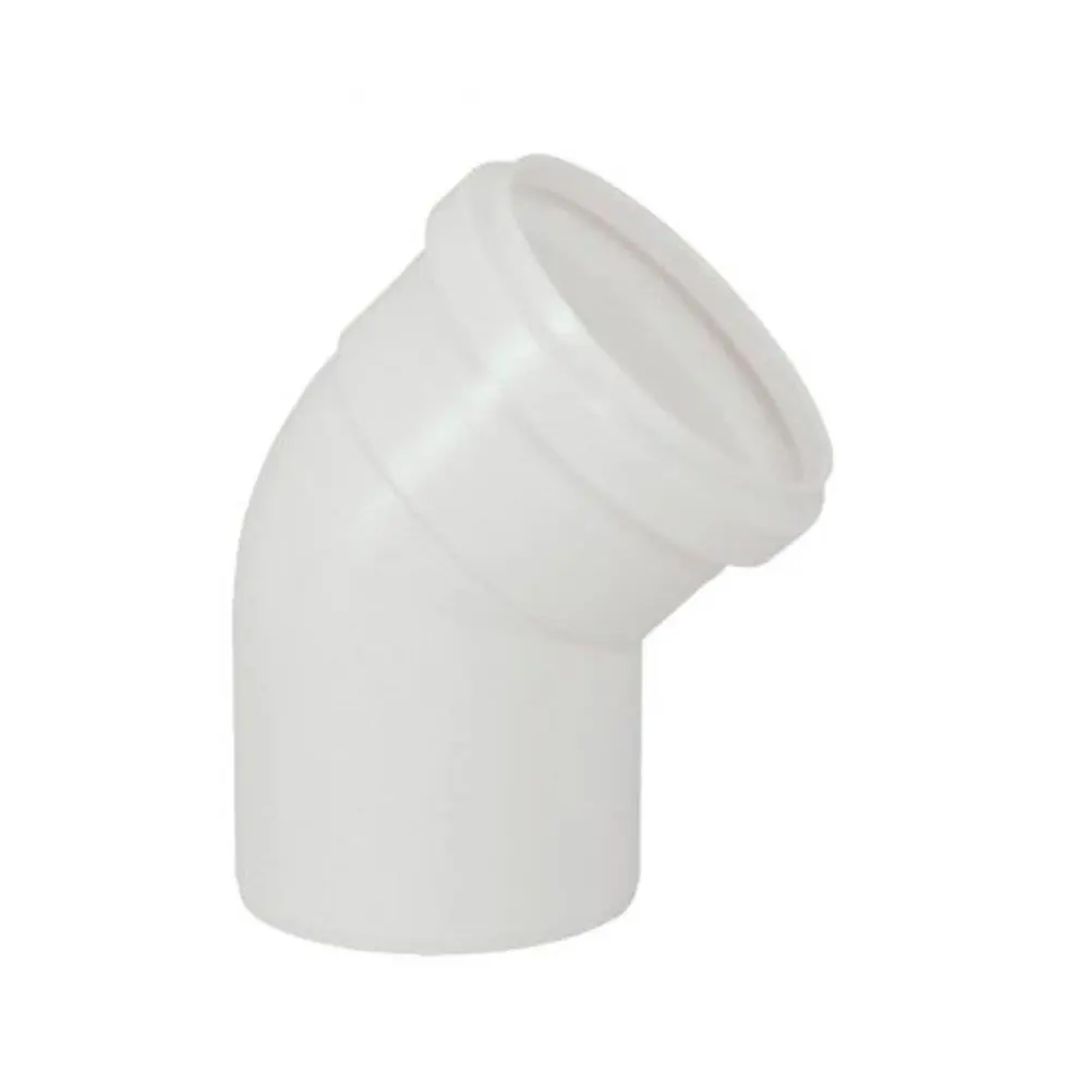 Joelho Esgoto Krona 45° 150mm - Embalagem C/ 5 Unidades