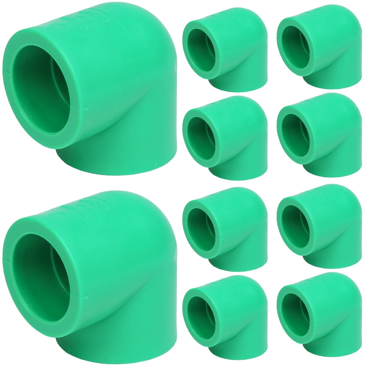 Joelho 90º F/f Ppr 25mm 10 Peças Krona