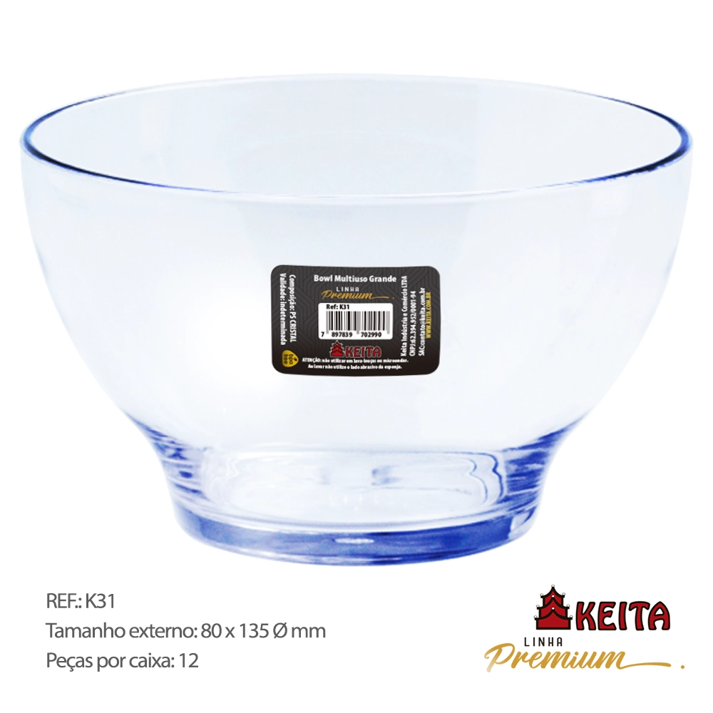 Bowl Multiuso Keita Cristal G K31