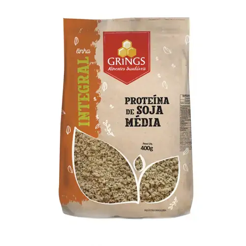Proteina De Soja Media Grings 400g
