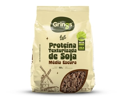 Proteina De Soja Media Escura Grings 400g