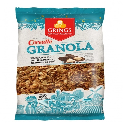 Cerealle Granola Tradicional 800g Grings