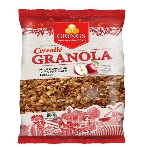 Cerealle Granola Maca Gergelim 800g Grings