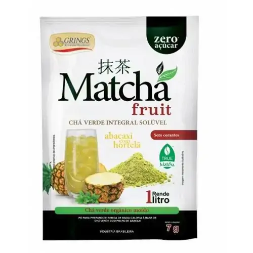 Matcha Fruit Abacaxi Hortela Grings 7g