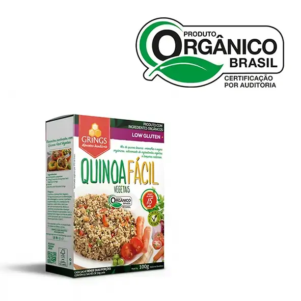 Quinoa Facil Vegetais Grings 100g 2x50g
