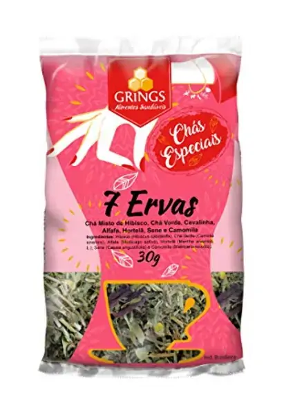 Cha 7 Ervas 30g Grings
