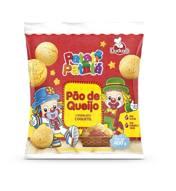 Pao De Queijo Patati Patata 400g Coquetel