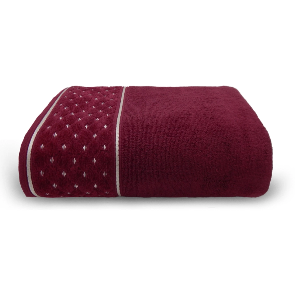 Toalha Rosto Safira 50x75cm Vinho Nobre Appel