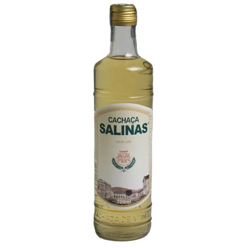 Cachaça Tradicional Salinas Garrafa 700ml