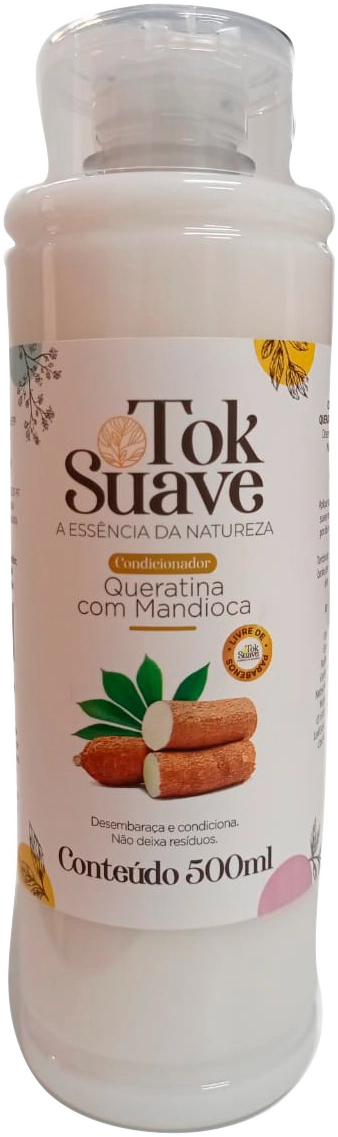 Condicionador Tok Suave 500ml Queratina C/mandioca