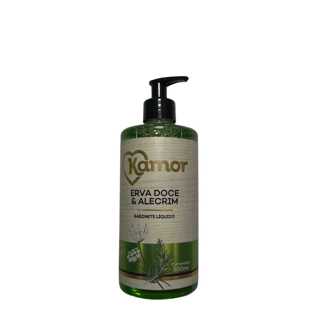 Sabonete Liquido Kamor Erva Doce E Alecrim 500ml
