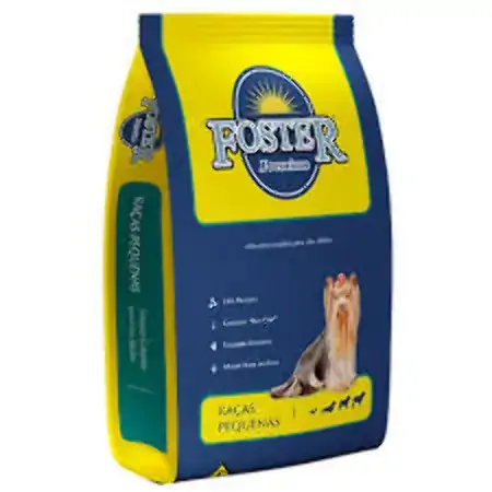 Racao Foster 1kg Racas Pequenas