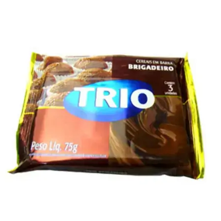 Barra Brigadeiro C/3 60g Trio