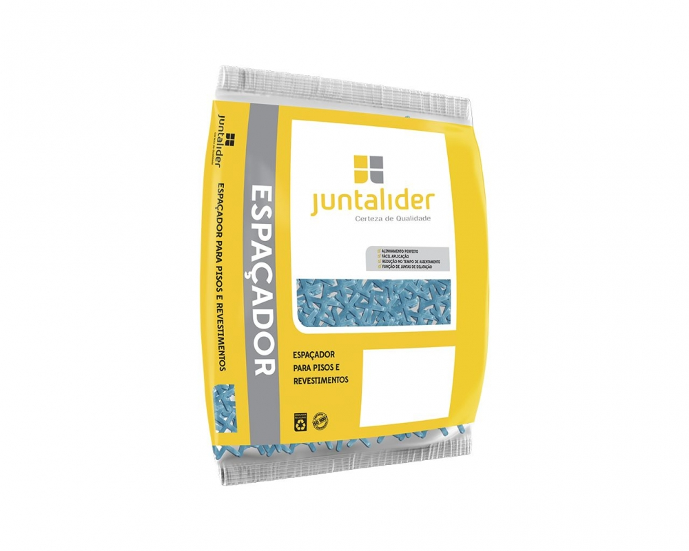 Espaçador Piso Azul 1,00mm 100pcs C/10pcts