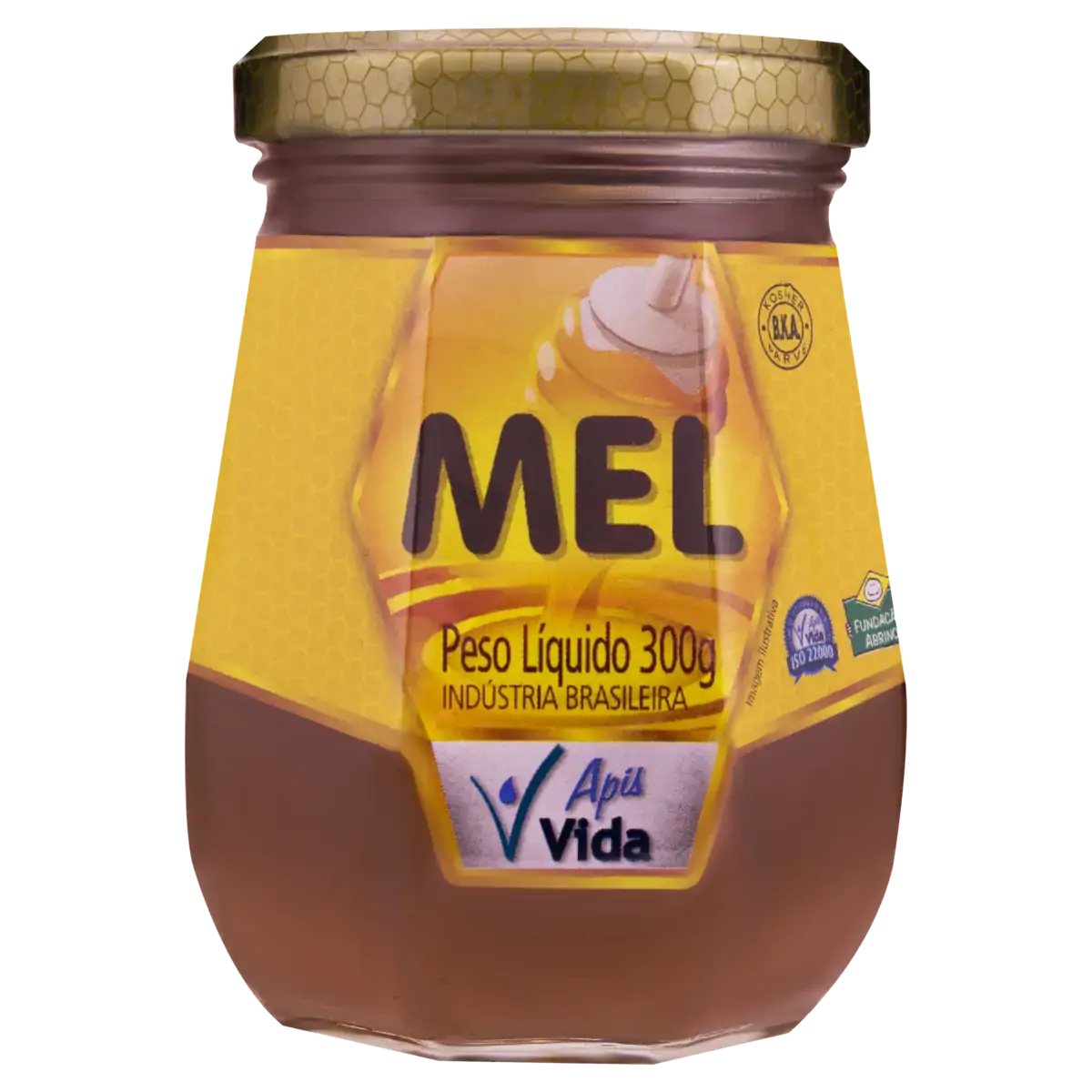 Mel Apisvida Vidro 300g