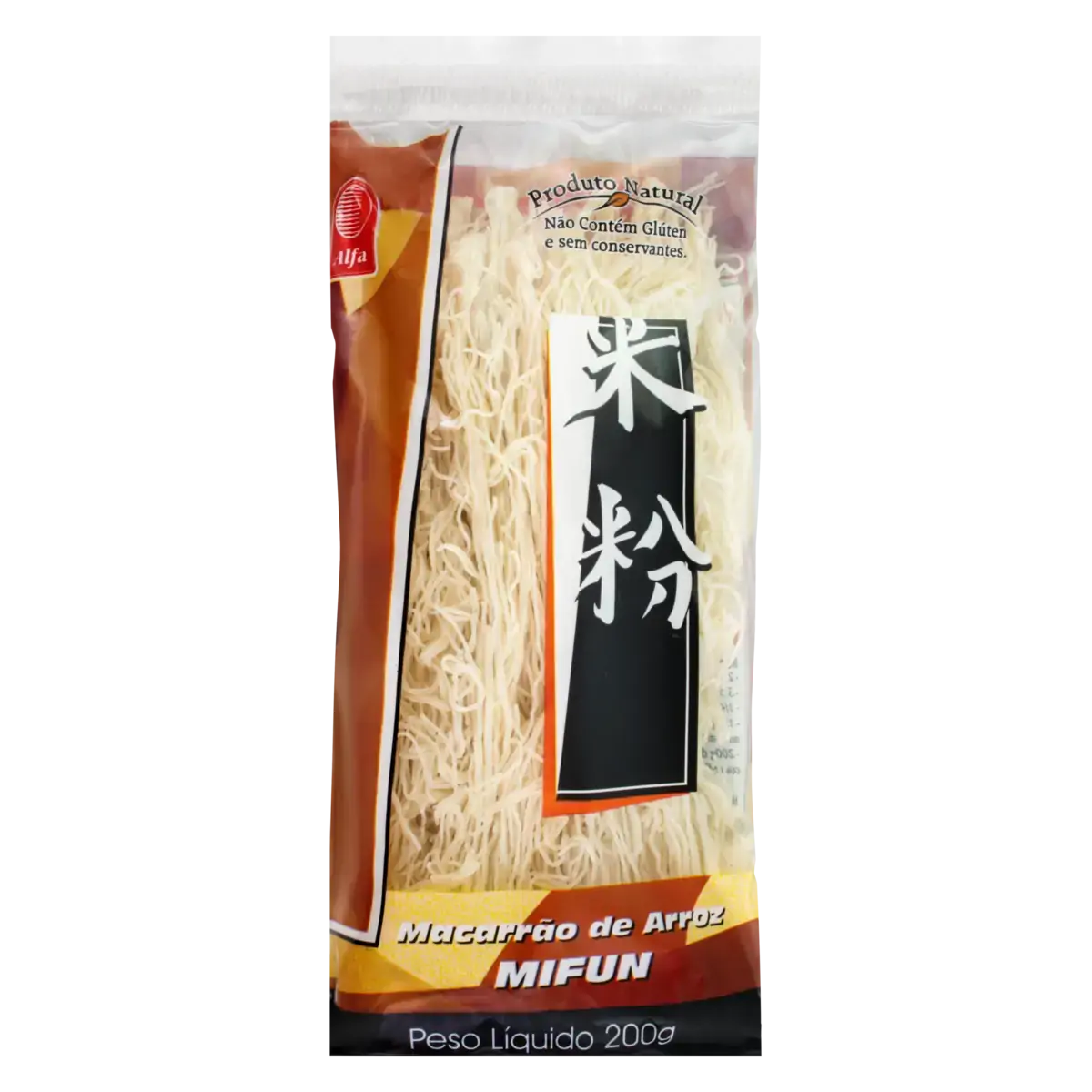 Macarrão Oriental Bifum De Arroz 200gr