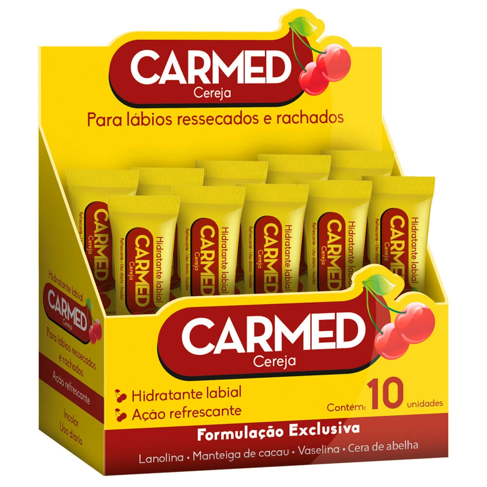 Carmed Cereja C/10 Ud Hidrat
